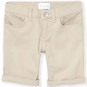 The Children’s Place ‎ Shorts Size 6 Khaki Beige New Without Tags